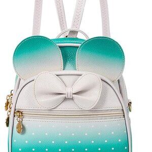Girls Bowknot Polka Dot Cute Mini Backpack Small Daypacks Convertible Shoulder B